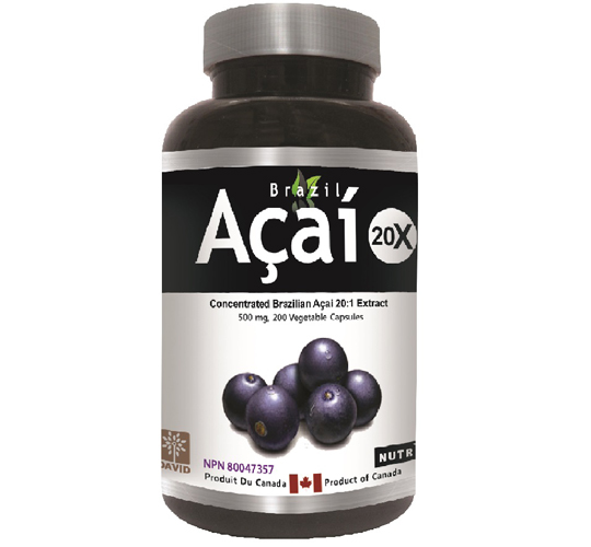 Brazil Acai 20X Concentrated (200 caps)