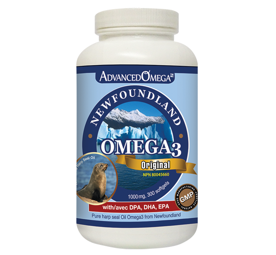 AdvancedOmega Newfoundland Omega3 (Family) 1000mg 300 softgels