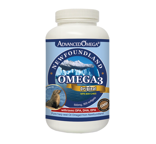 AdvancedOmega Newfoundland Omega3 (Regular) 500mg 300 softgels