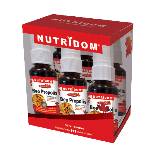 Nutridom Bee Propolis Spray Gift Set (30ml x 6)
