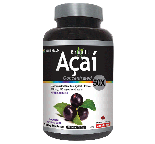 Brazil Acai 50x Concentrated (200caps)