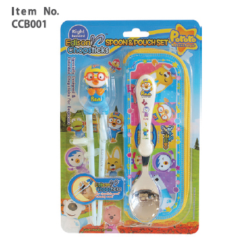 Edison Spoon&pouch set PORORO