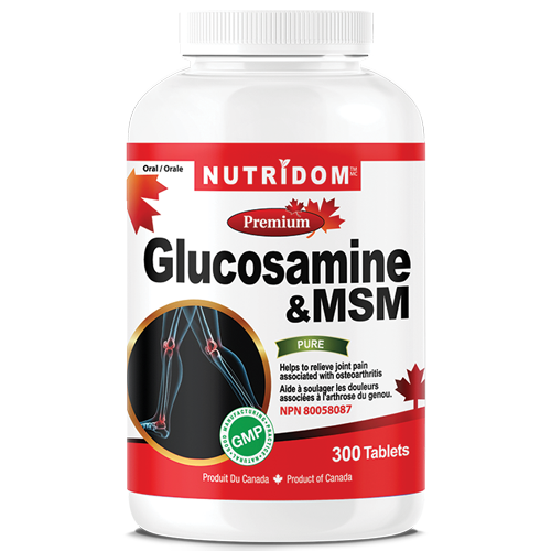 Nutridom Glucosamine & MSM 300 Tablets
