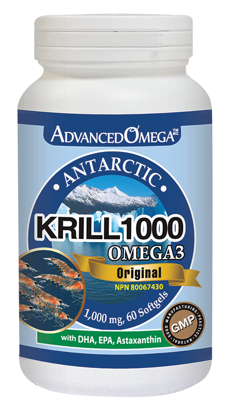 Advanced Omega KRILL 1000mg 60 Softgels