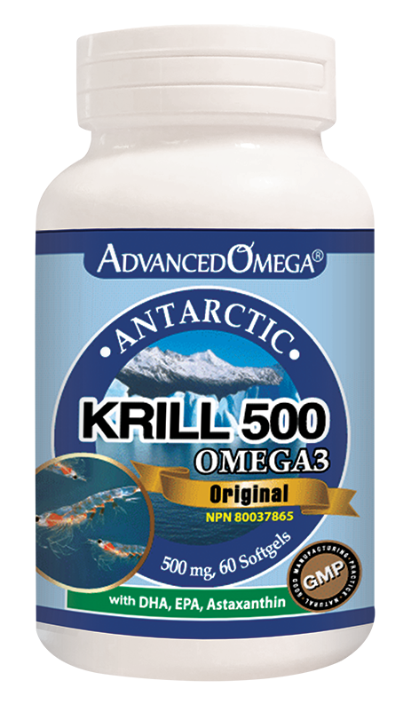 AdvancedOmega KRILL 500mg 60 Softgels