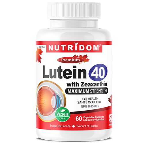 Nutridom Lutein40 -Maximum Strength 60Vcaps