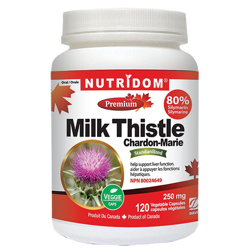 Nutridom Milk Thistle 250mg 120 Vcaps