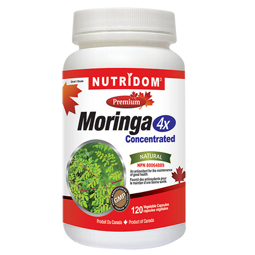 Nutridom Moringa 4x Capsules (120 caps)