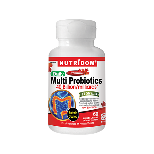 Nutridom Multi Probiotics 40B 60 Vcaps (Refrigerated)