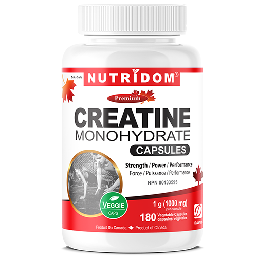 Nutridom Creatine Monohydrate 180Vcaps