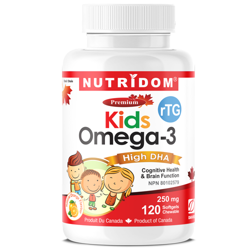Nutridom Kids Omega-3 Chewable 120 softgel