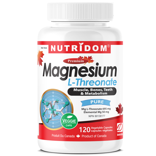 Nutridom Magnesium L-Threonate 120 Vcaps