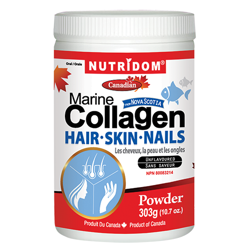 Nutridom Marine Collagen + Hair, Skin, and Nails 303g