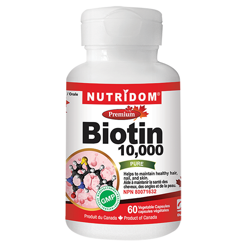Nutridom Biotin 10,000 60 Vcaps
