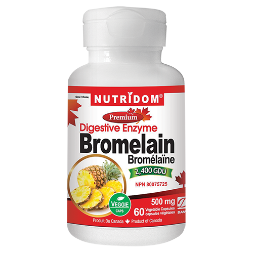 Nutridom Bromelain 60 Vcaps