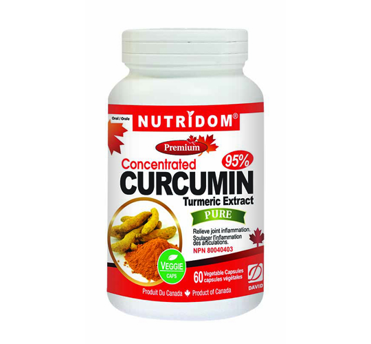 Nutridom Curcumin 95% Turmeric Extract (60 caps)