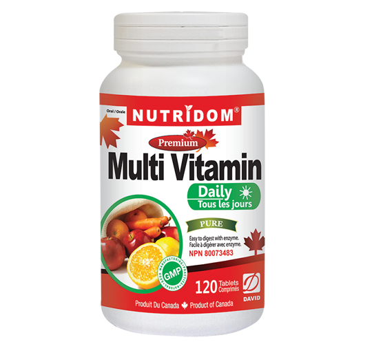 Nutridom Multivitamin Daily 120tablets