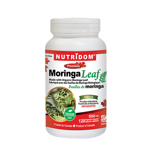 Nutridom Organic Moringa Leaf 120 Vcaps