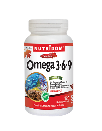 Nutridom Omega 369 120 Caps