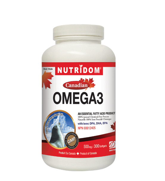 Nutridom Omega3 Regular (500mgx300 softgels)