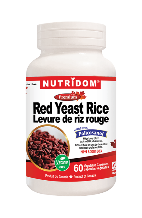 Nutridom Red Yeast Rice with Policosanol 60 Vcaps