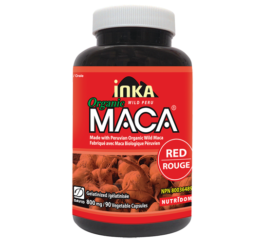INKA MACA RED 90 Capsules (Organic / 800mg)