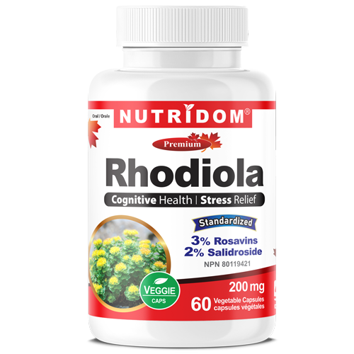 Nutridom Rhodiola 2% Salidroside 60 Vcaps