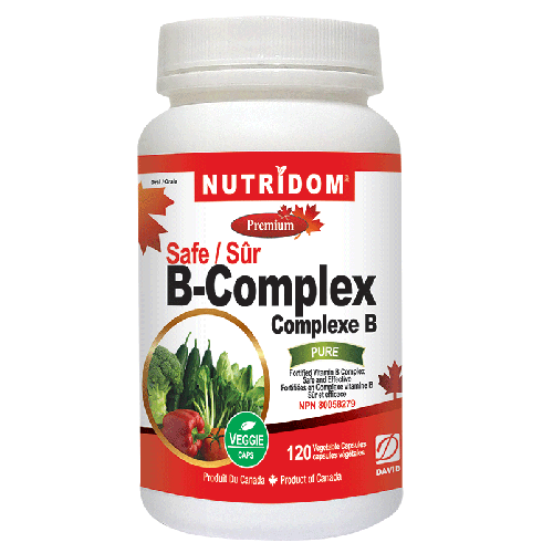 Nutridom Vitamin Safe B-Complex 120 Vcaps