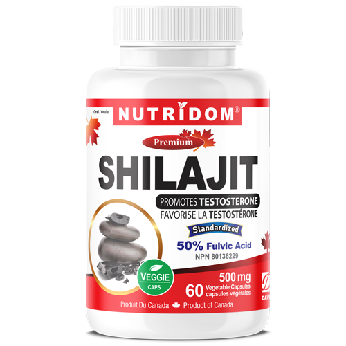 Nutridom Shilajit 500mg 60Vcaps
