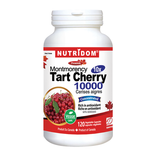 Nutridom Montmorency Tart Cherry10X concentrate 120Vcaps
