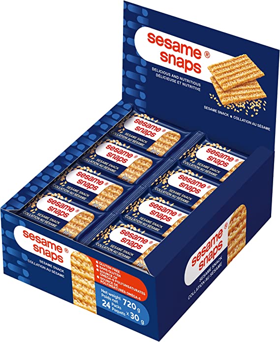 Sesame snaps 24/Pack x 12/Per Master Case