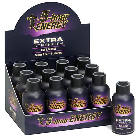 5 Hour Energy Extra (Grape) 721814