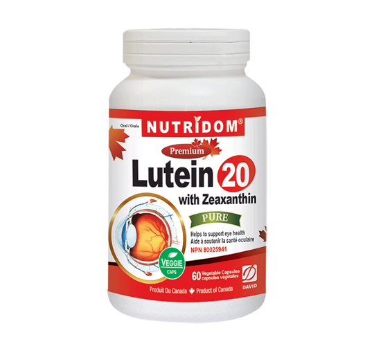Nutridom Lutein20 with Zeaxanthin (60 caps)
