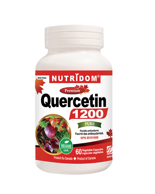 Nutridom Quercetin1200 600mg 60 Vcaps