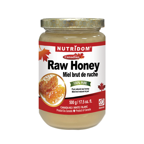 Nutridom Raw Honey 500g (glass)